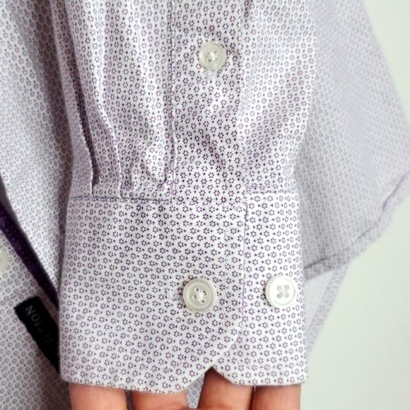 Men's Dress Shirt - Report Collection, Slim Fit - Picture 7 of 14